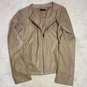 mark. faux leather jacket